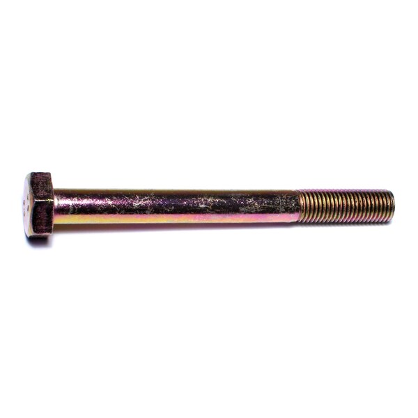 Midwest Fastener Class 8.8, M10-1.25 Hex Head Cap Screw, Zinc Plated Steel, 100 mm L, 10 PK 53551 - main